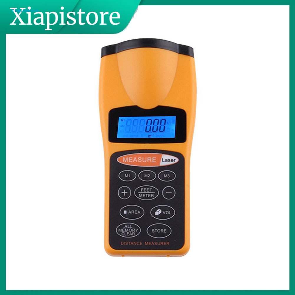 Máy Đo Khoảng Cách Bằng Sóng Siêu Âm Cầm Tay [Xiapistore]