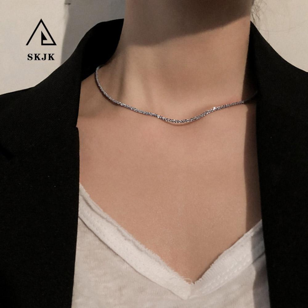 Vòng cổ SKJK kiểu dáng đơn giản phong cách vintage