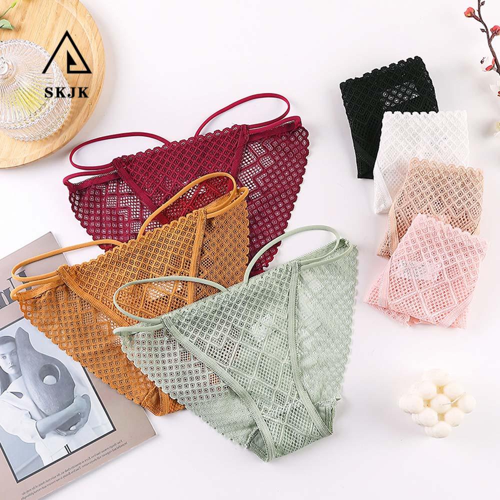 Quần Lót Ren Màu Sắc Thời Trang Gợi Cảm Cho Nữ