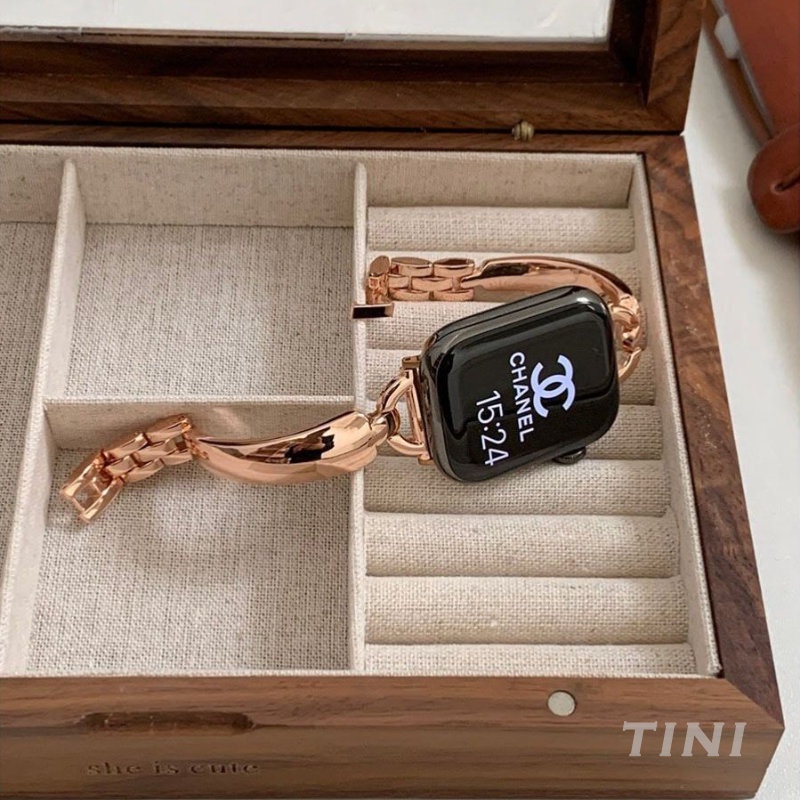 Dây Đeo Bằng Thép Không Gỉ Cho Apple Watch Series S8 7 SE S6 Ultra 40mm 41mm 45mm 41mm 38 / 42 49mm iWatch 8 7 6 5 4 3