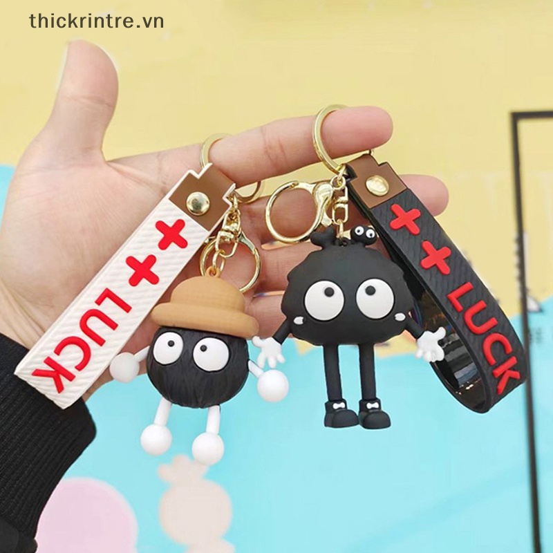 Móc Khóa Hình Thỏ Bông Hoạt Hình Dễ Thương