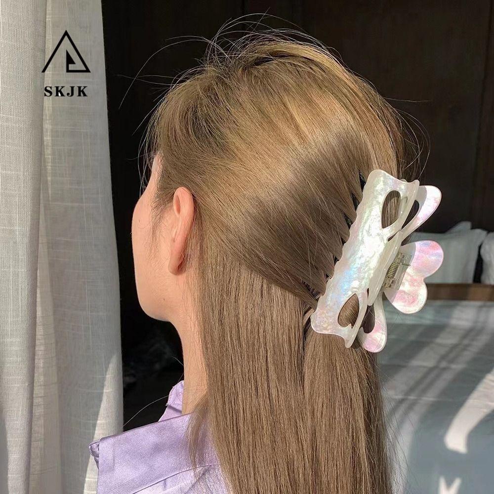 Kẹp Tóc Hình Trái Tim / Cá Mập Axit Acetic Ngọt Ngào Cá Tính Cho Nữ