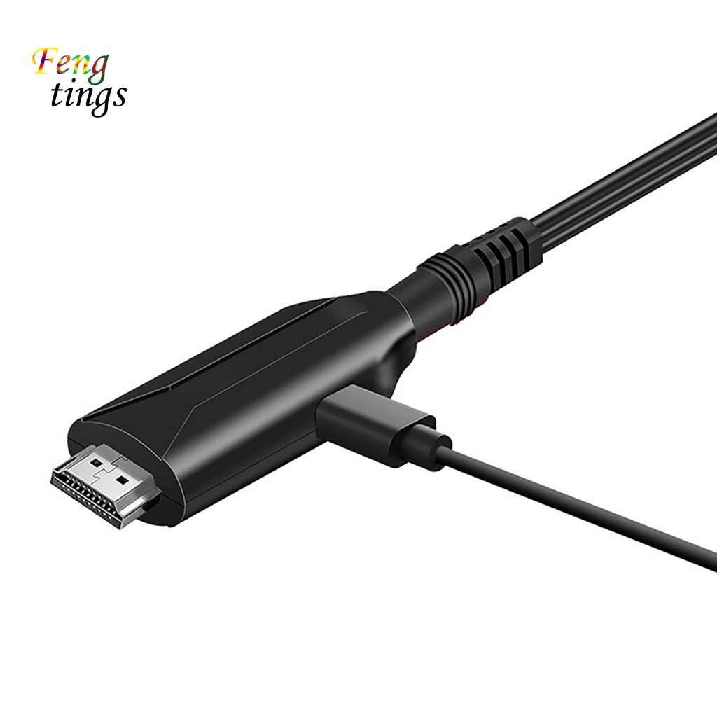 Bộ Chuyển Đổi Âm Thanh / Video Mini Độ Phân Giải Cao Cho PS2 Sang HDMI-compatible AV Kèm Cáp USB Cho HDTV