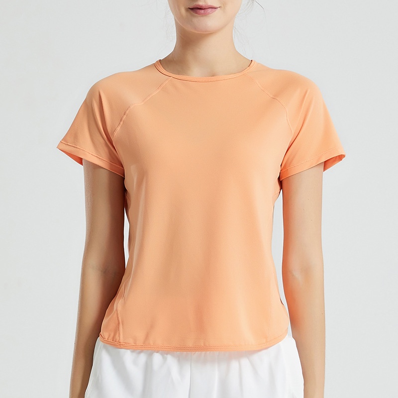 Áo Thun Thể Thao Tay Ngắn Siêu Nhẹ Chất Liệu Khô Thoáng Nhanh Thời Trang Cho Nữ