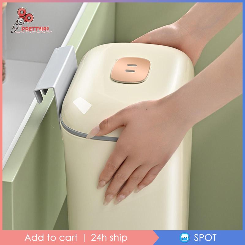 [Prettyia1] Hộp Đựng Rác Treo Cửa Ga Ra Vào Nhà Bếp / Phòng Tắm