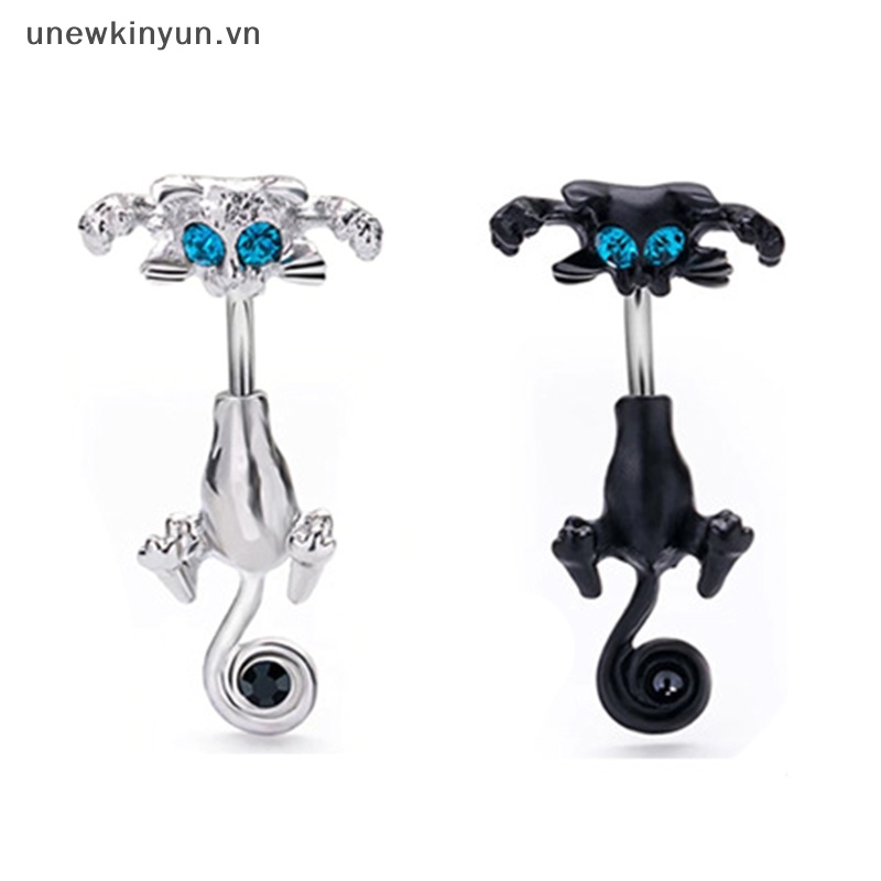 Khuyên Rốn Hình Mèo / Dơi Độc Đáo Cá Tính Cho Nam Nữ