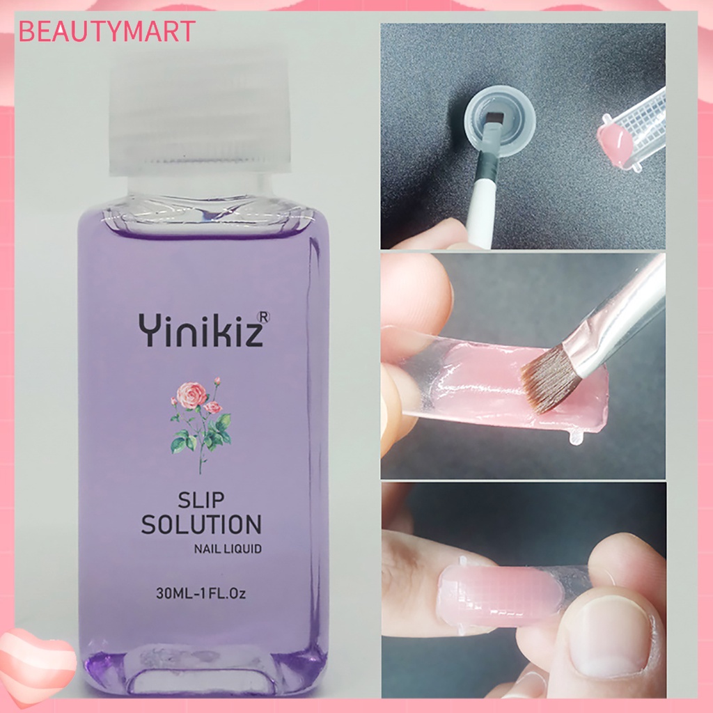 Gel Nối Dài Móng Tay Dạng Lỏng Màu Tím Lâu Trôi Chuyên Dụng Cho Tiệc Tùng