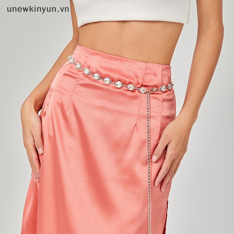 Thắt Lưng Đính Đá Lấp Lánh Thời Trang Cho Nữ