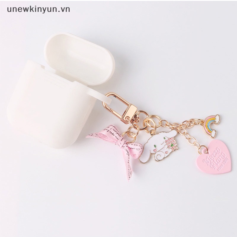 Móc Khóa Xe Hơi Hình Mưa Hồng Dễ Thương