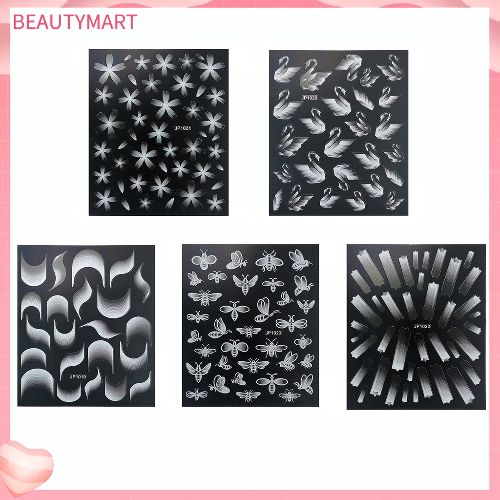 Miếng Dán Trang Trí Móng Tay Nghệ Thuật Nhiều Hình Dạng Chuyên Nghiệp
