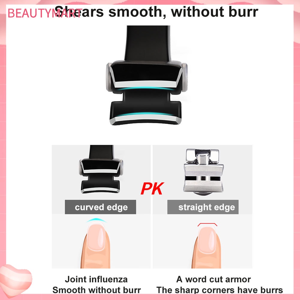 Kềm Cắt Móng Tay / Móng Chân Bằng Kim Loại Miệng Rộng / Dày / Cong Tiện Dụng