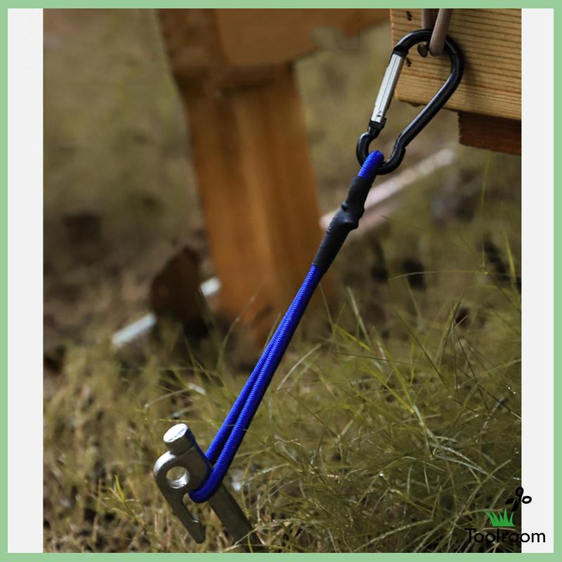 Dây Bungee Kèm Móc Khóa Carabiner Chuyên Dụng Cho Tarpaulin Tarps