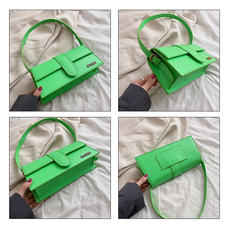 Túi Đeo Vai Hình Vuông Cỡ Nhỏ Màu Trơn Thời Trang 2023 Cho Nữ