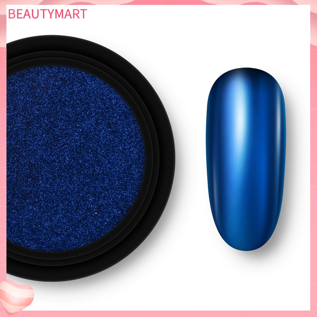 Bột Nhũ Ánh Kim Màu Sắc Lâu Trôi Dùng Trang Trí Móng Nghệ Thuật