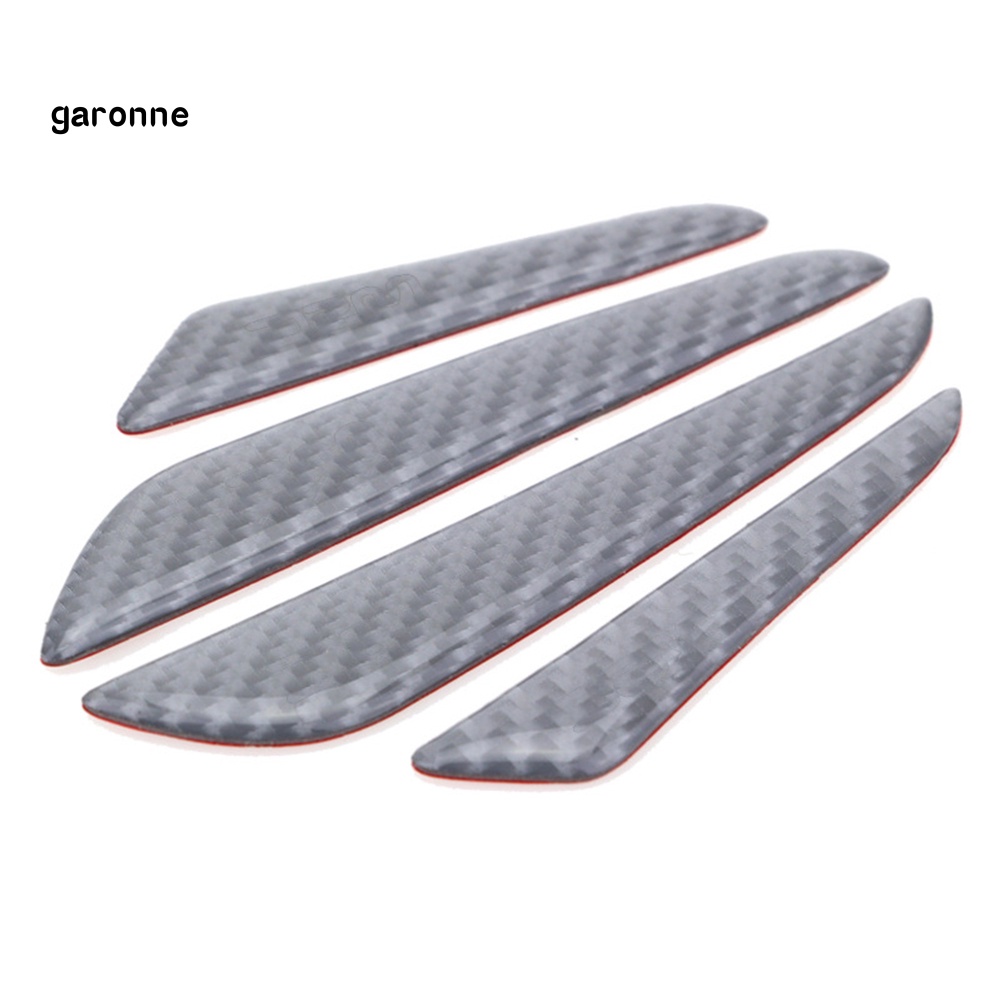 Set 4 Dải Dán Trang Trí Viền Cửa Xe Hơi Chống Trầy Xước