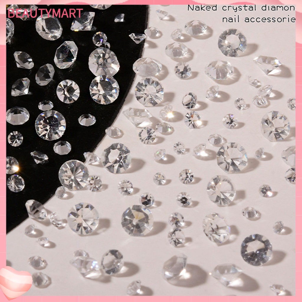 Set 3 Gói Hạt Đá Mini 30g Trang Trí Móng Tay Dễ Dàng Tháo Gỡ