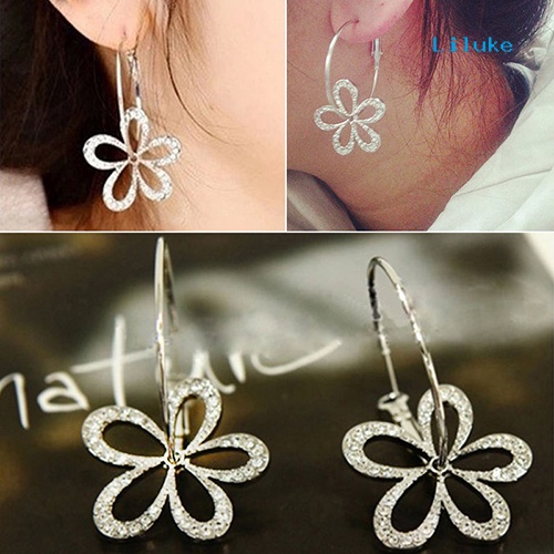 Khuyên Tai Nữ Hình Bông Hoa Thời Trang