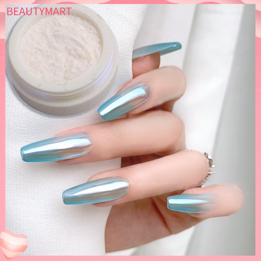 [beautymart] Bột Trang Trí Móng Tay 0.3g Thành Phần An Toàn Không Gây Kích Ứng Nhiều Phong Cách Tự Làm