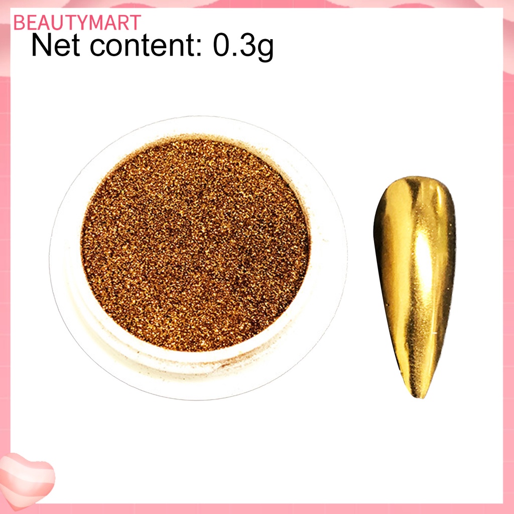 1 Hộp Bột Kim Tuyến 0.3g Trang Trí Móng Tay An Toàn