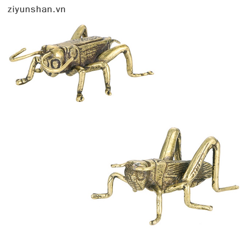 Mô Hình Tượng Động Vật Bằng Đồng Thau Phong Cách Retro Dùng Để Trang Trí