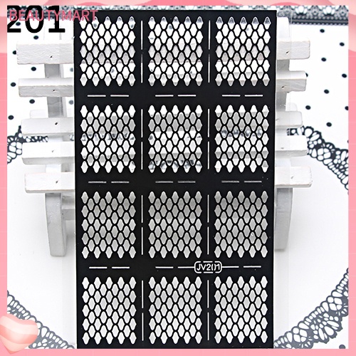 1 Tấm Sticker Rỗng Dán Móng Nghệ Thuật DIY Dễ Sử Dụng