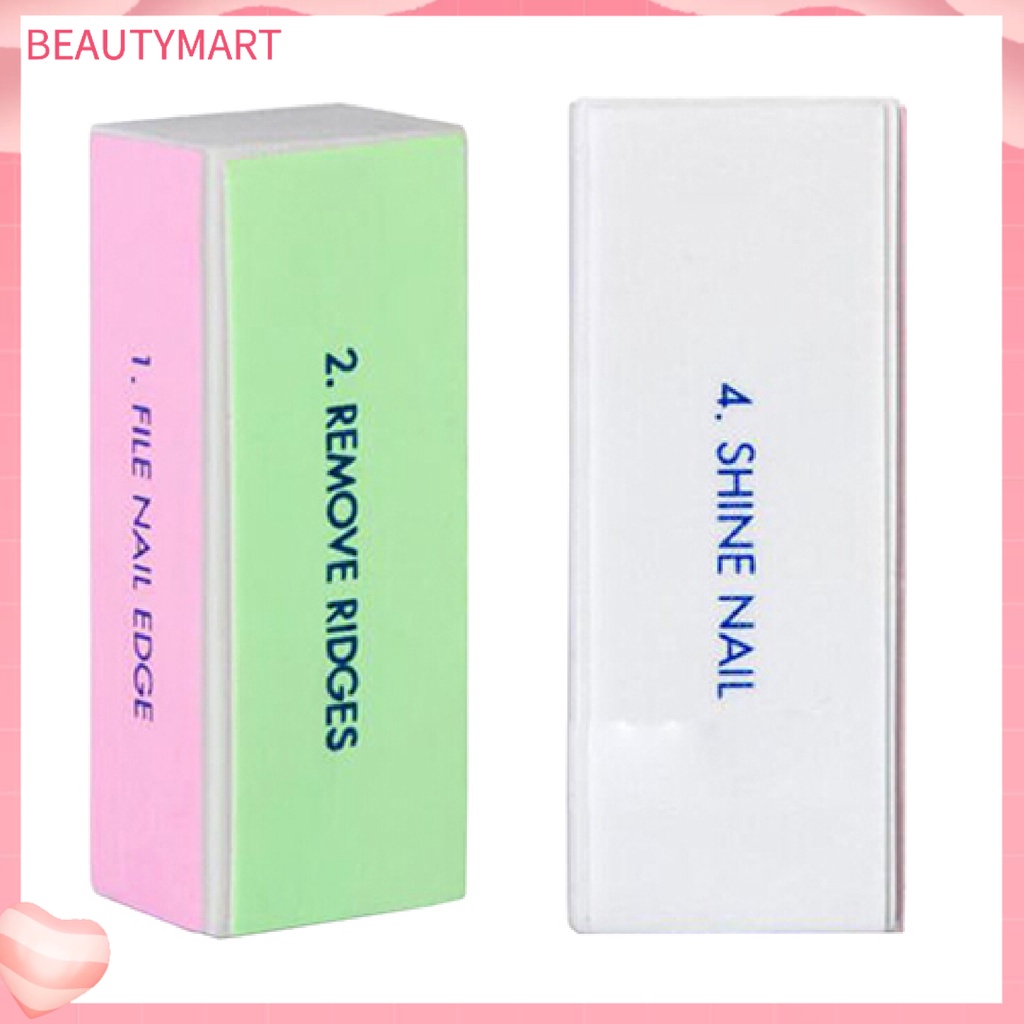 Bộ 5 Cây Dũa Móng Tay 4 Chiều Bằng Xốp