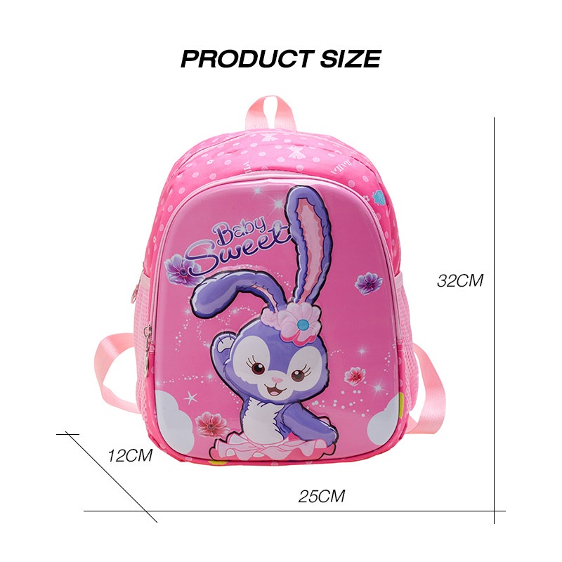 CATIMINI Ba Lô Học Sinh Tiểu Học Giảm Trọng Tài Phong Cách ins Mới Cho Bé Gái Mẫu Giáo Chống Thấm Nước