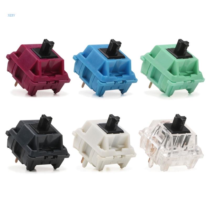 Set 10 Công Tắc Nguồn Điện 3pin RGB Cho Bàn Phím Cơ GK61 GK64 GH60 RK61