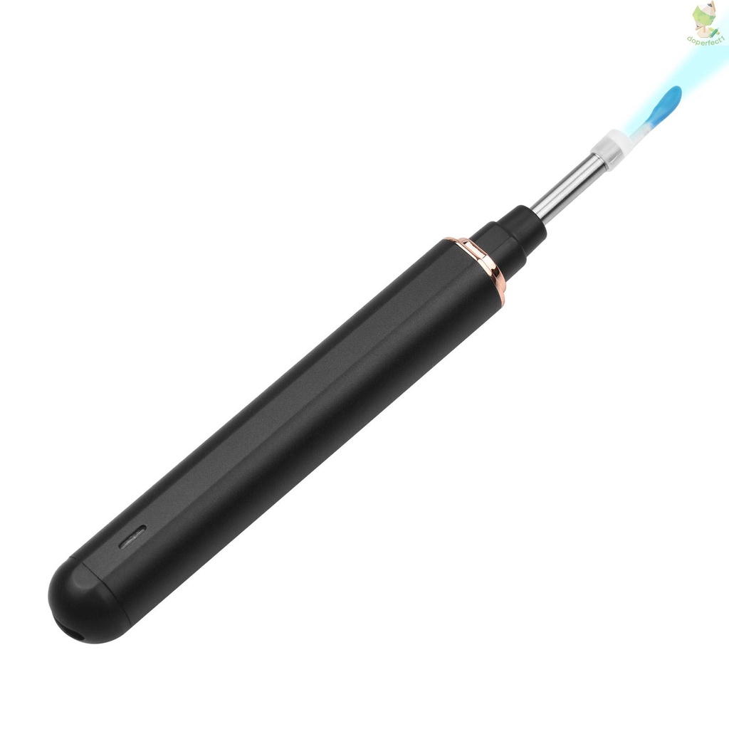 1080P WiFi Wireless Visual Ear Cleaner Ear Wax Removal Endoscope Otoscope 3 Mega Pixels for Smartphone Tablet Computer C   Came-6.5