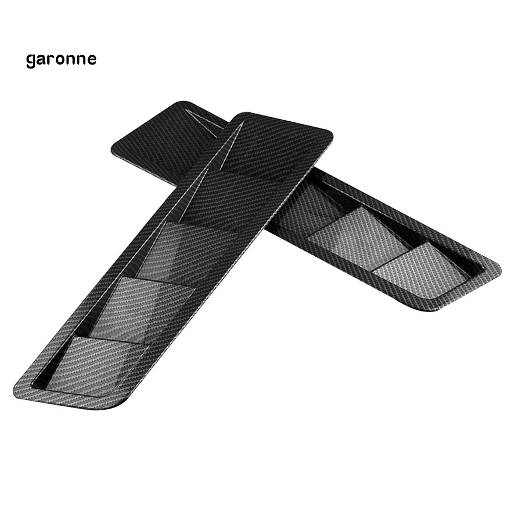 Set 2 Bộ Tản Nhiệt Bằng ABS Gắn Mui Xe Hơi Thông Dụng