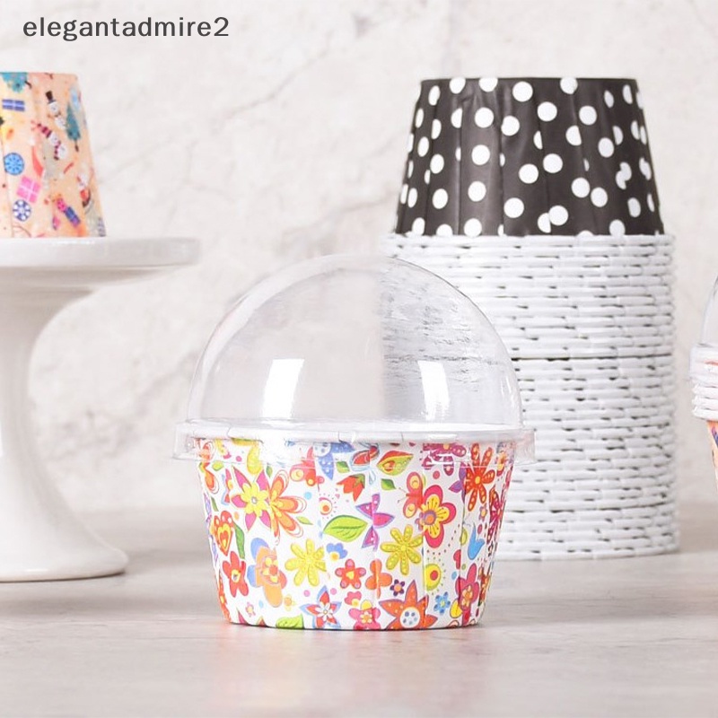 Cốc Giấy Đựng Bánh Cupcake Chống Dầu Mỡ Tiện Dụng