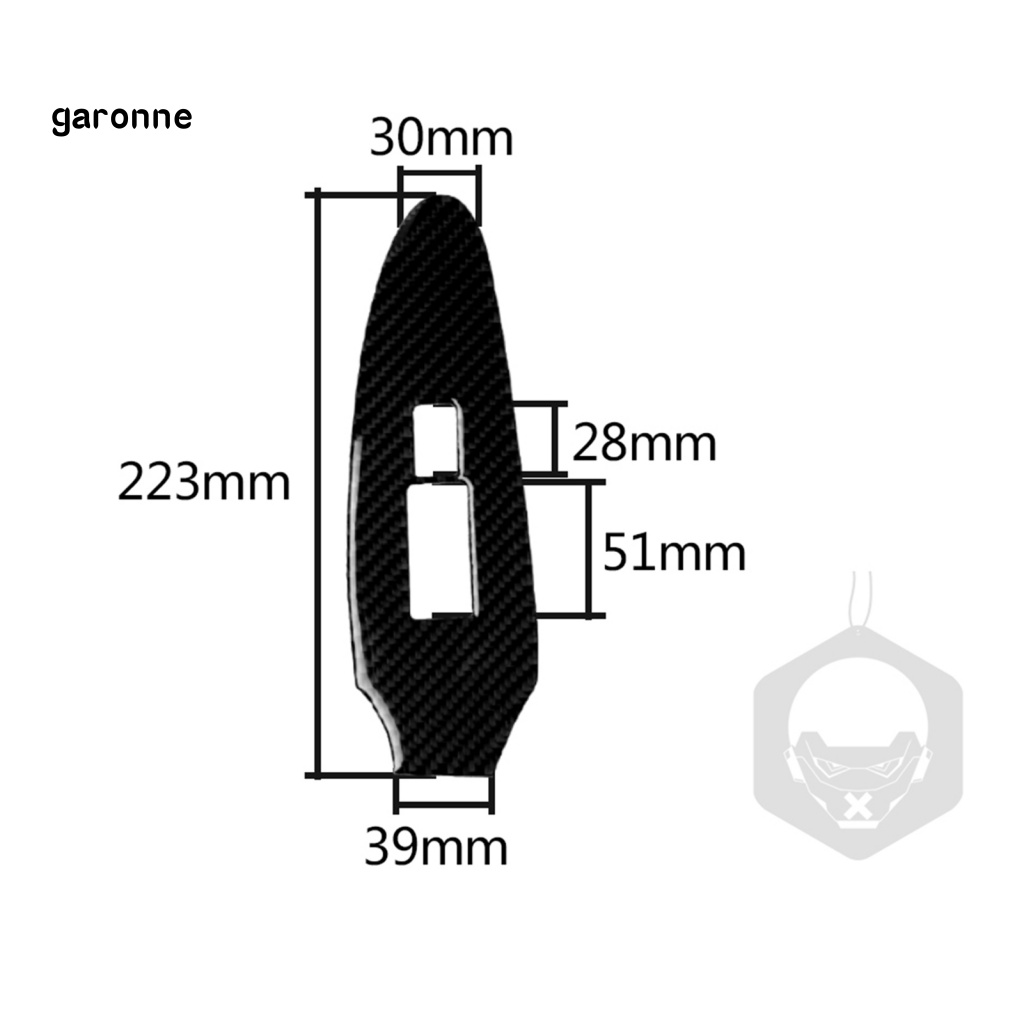 Miếng Dán Sợi Carbon Trang Trí Bảng Điều Khiển Xe Hơi Nissan 370Z Z34 09-20