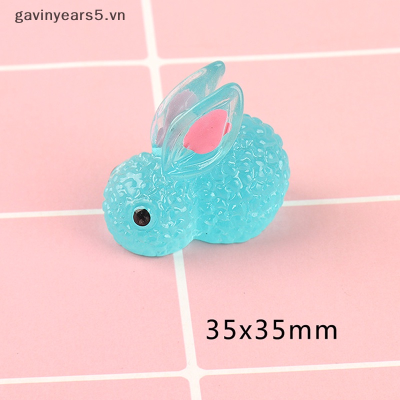 Mô Hình Gà Con Mini Bằng Resin Dạ Quang Dễ Thương Trang Trí Bảng Điều Khiển Xe Hơi / Nhà Cửa / Sân Vườn