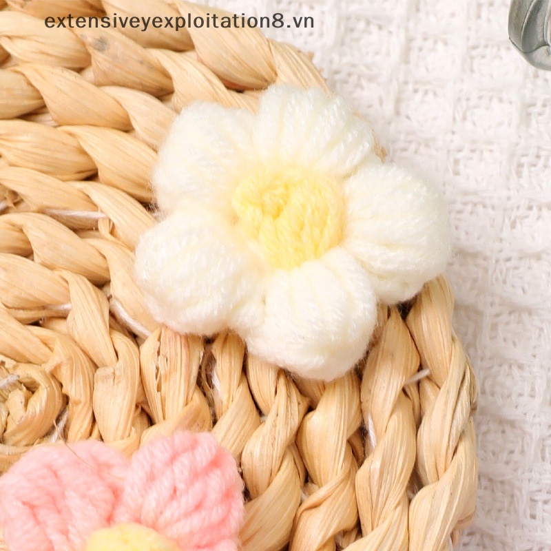 Kẹp Tóc Hình Hoa Hướng Dương Năm Cánh Dùng Trang Trí Quần Áo DIY