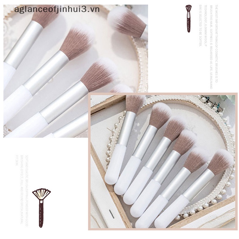 Set 3 Cọ Trang Điểm Chuyên Nghiệp Chất Lượng Cao