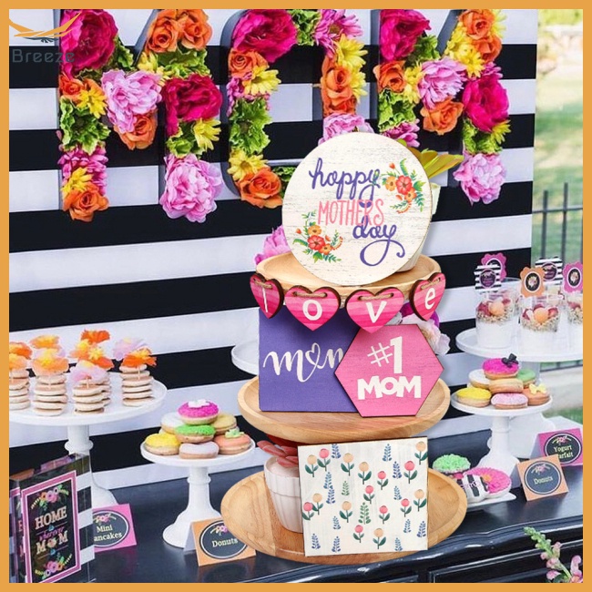 Khay Gỗ Nhiều Tầng Đa Năng Dùng Trang Trí Nhà Cửa / Nông Trại