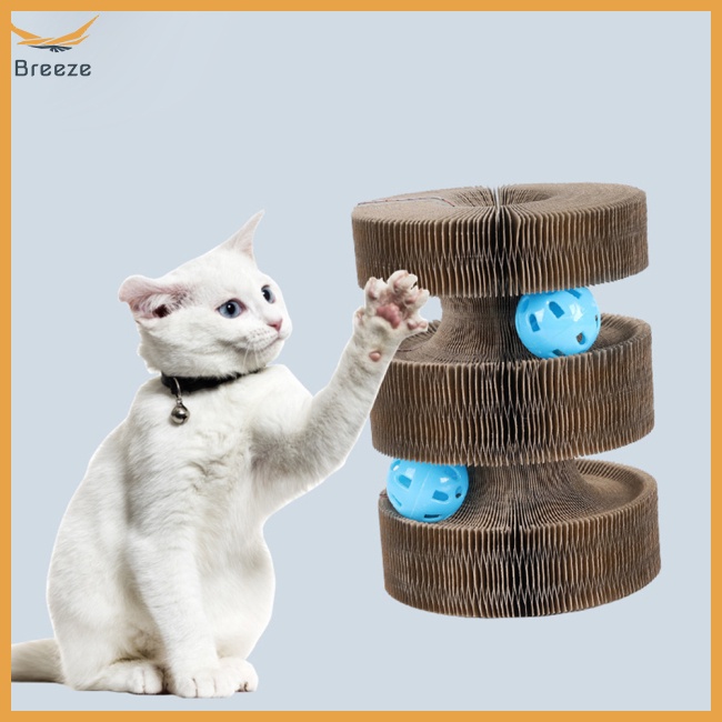 Bảng Cào Móng Kèm Bóng Mài Móng Huấn Luyện Thú Cưng