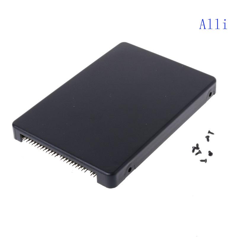 Bộ Chuyển Đổi Ổ Cứng mSATA SSD Sang 44 Pin IDE 2 5 Inch IDE HDD Kèm Hộp Đựng 2 5 HDD