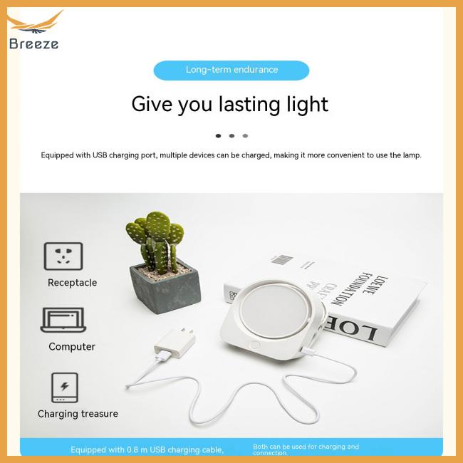 Đèn Led Đọc Sách 3 Mức Độ Pin 1200mah 4w 1a Có Kẹp Tiện Dụng