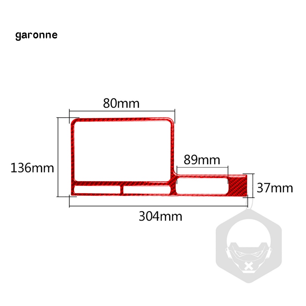 Miếng Dán Trang Trí Bảng Điều Khiển Điều Hướng Cho GTR R35 2008-2016