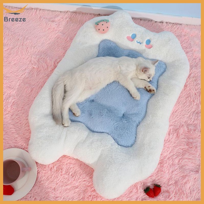 Nệm Ngủ Mềm Mại Thoáng Khí Thoải Mái Kèm Gối Dành Cho Thú Cưng
