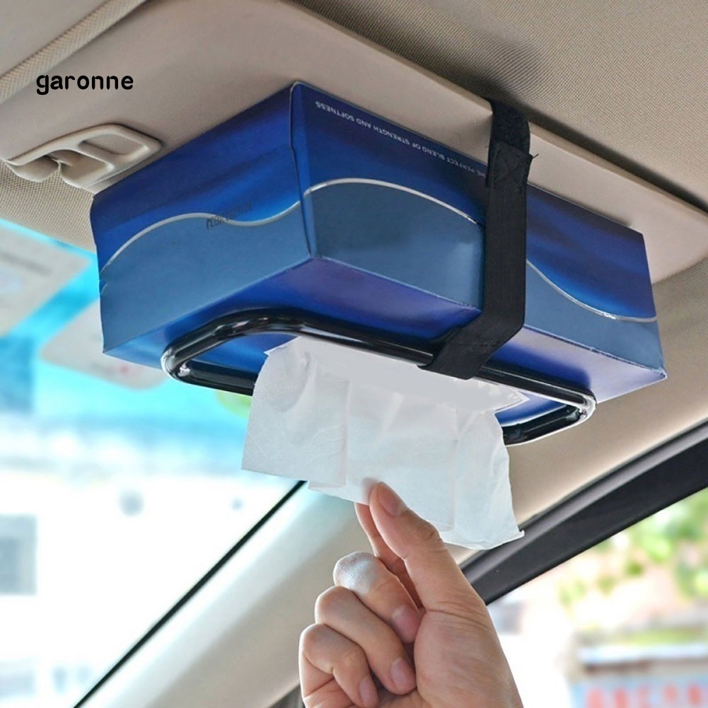 Hộp Đựng Khăn Giấy Gắn Lưng Ghế Xe Hơi Tiện Dụng