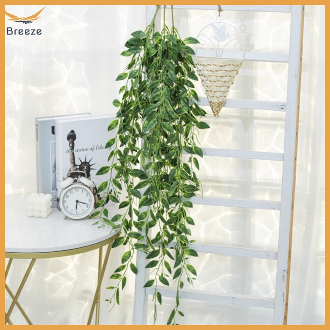 Bộ 5 Cây Mây Nhân Tạo Treo Tường Trang Trí Ban Công / Sân Vườn / Tiệc Cưới