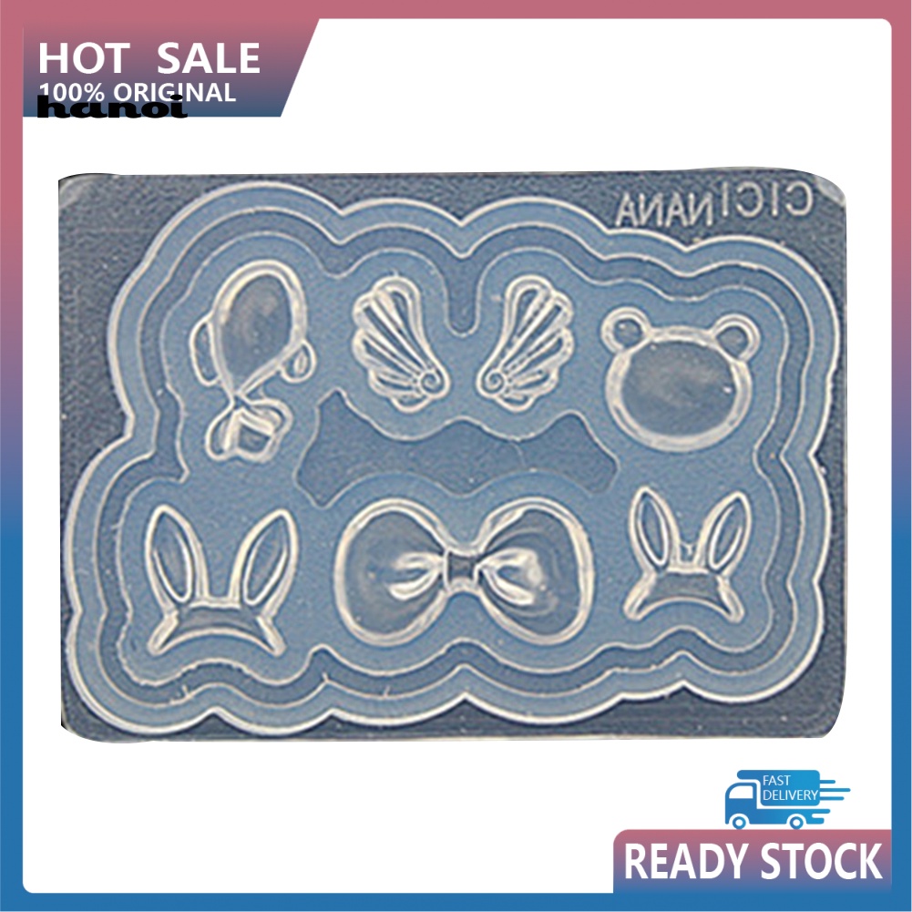 Khuôn Silicone Làm Móng Nghệ Thuật DIY Hình Bông Hoa Xinh Xắn