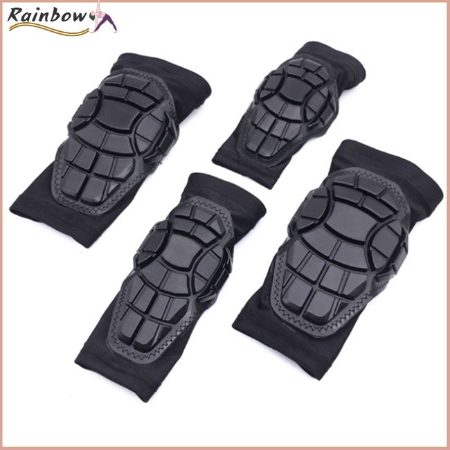 Bộ 4 Miếng Đệm Bảo Vệ Đầu Gối Và Khuỷu Tay Cho Trẻ Em Khi Đạp Xe / Ván Trượt