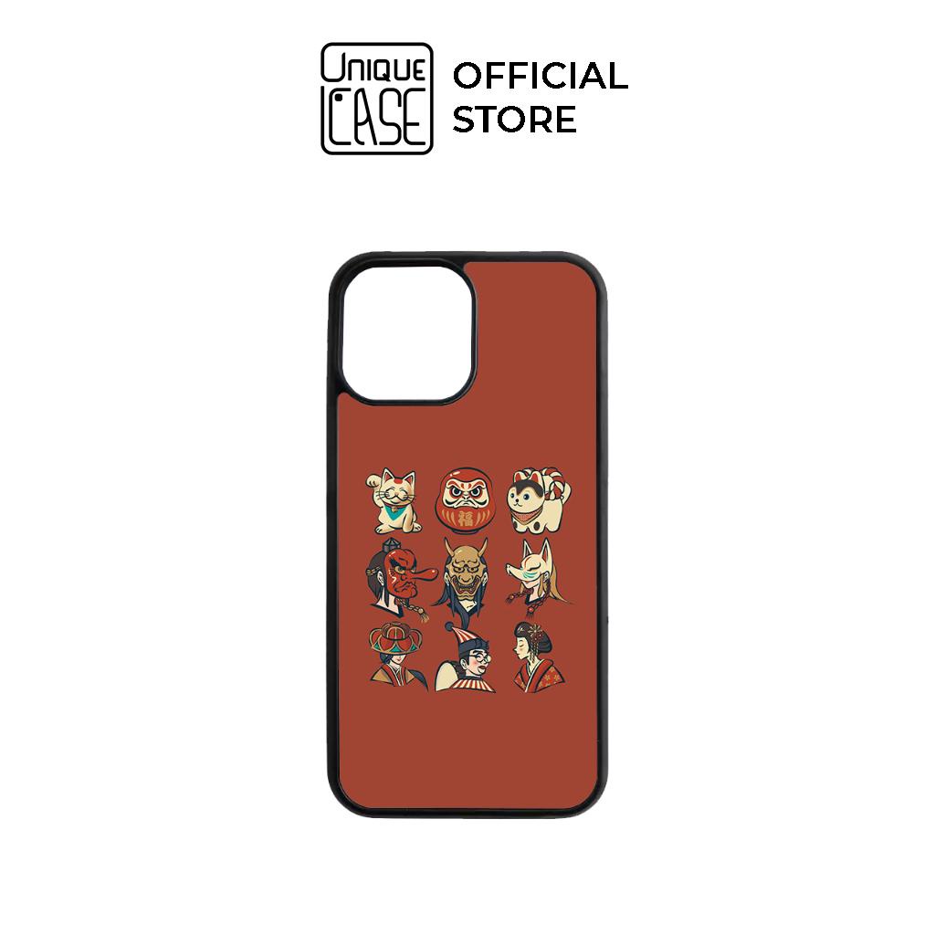 Ốp lưng Unique Case dành cho điện thoại iPhone phong cách Nhật Bản Japanese Style CHAT123
