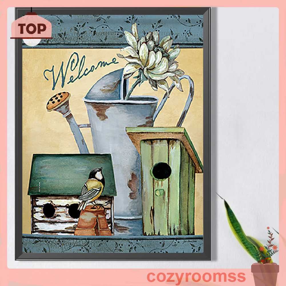 Tranh Đính Đá Kim Cương Toàn Bộ 5D DIY Hình Vẽ Trừu Tượng