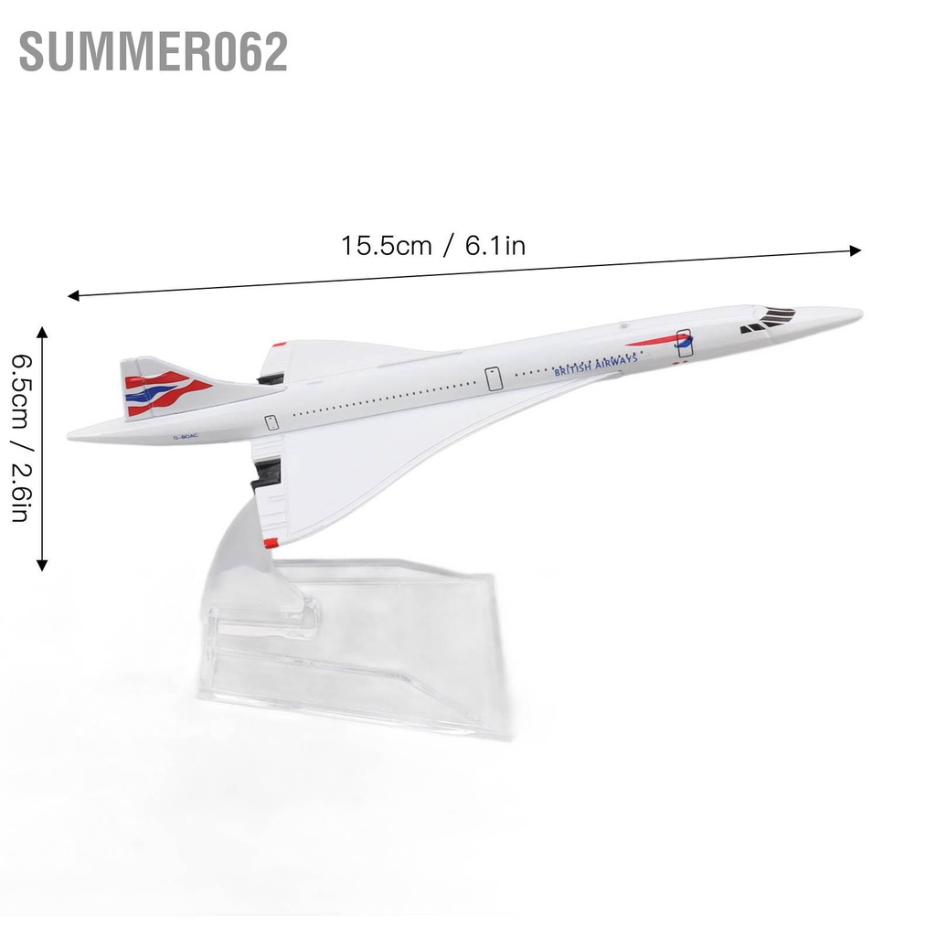 Summer062 Mô Hình Máy Bay Trang Trí Sưu Tập Hàng Không Diecast Cho Trẻ Em Người Lớn Bàn Làm Việc