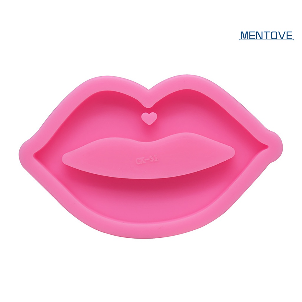 Khuôn Silicone Làm Socola Hình Đôi Môi Lớn Không Dính An Toàn Tiện Dụng