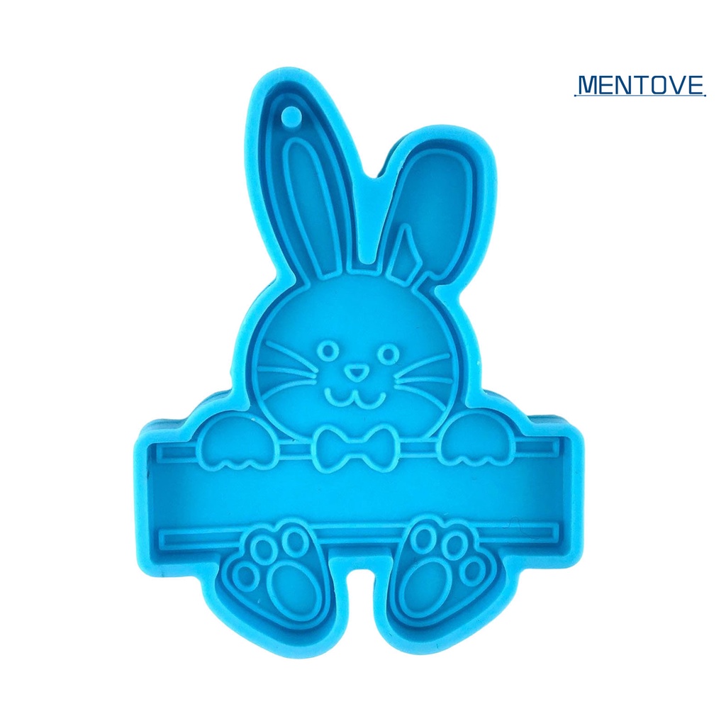 Khuôn Silicone Làm Móc Khóa Hình Thỏ Xinh Xắn